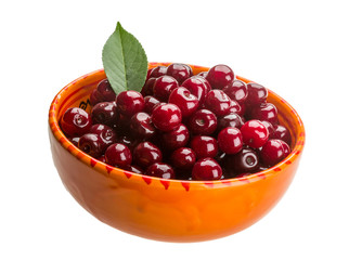 Cherry in the bowl