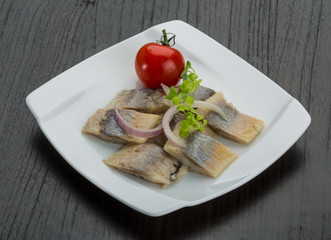 Sliced herring