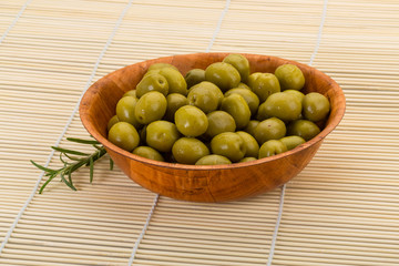 Green olives