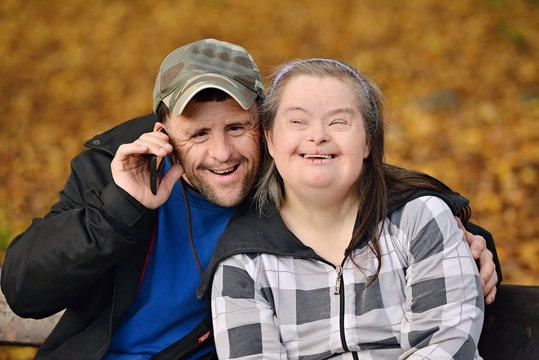 Down syndrome love couple