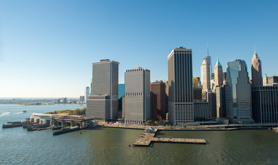 Obraz premium Aerial View of Manhattan, New York