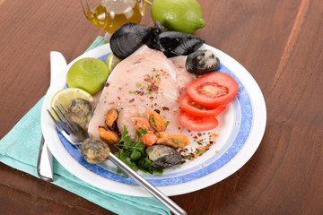 PIATTO DI PESCE SPADA - DISH WITH SWORD FISH