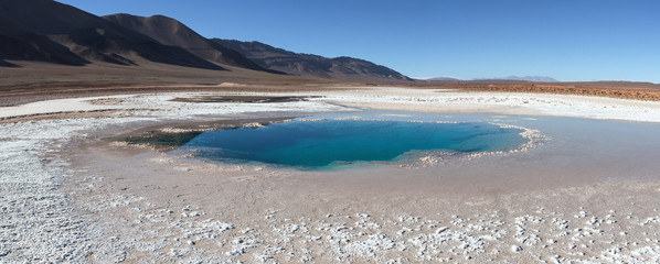 Sea Eye lagoon (Ojos del Mar), Salta, Argentina