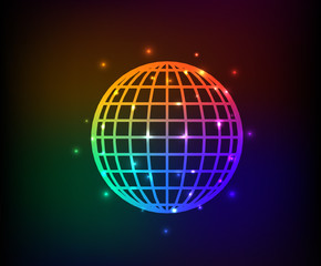 Global design,rainbow vector