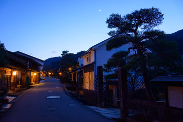 Tsumago-juku in Kiso, Nagano, Japan