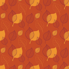 Seamless Autumn pattern
