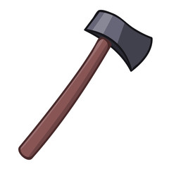 axe isolated illustration