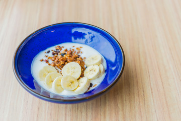 Yogurt banana
