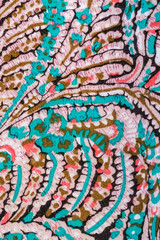 Abstract print fabric