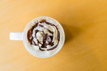 Vanilla coffee