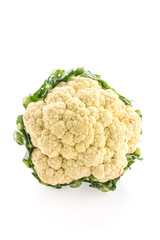 Cauliflowers isolated