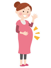妊娠・出産_イラスト