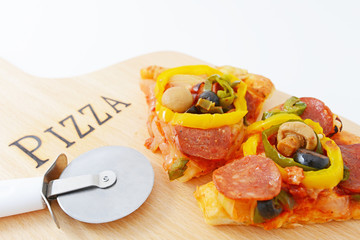 美味しそうなピザ