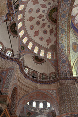 Naklejka premium Details dome of Sultan Ahmed Mosque
