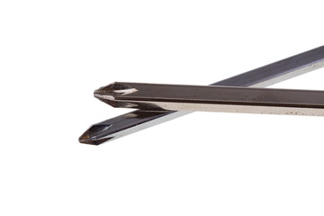 screwdriver tool isolated on white background