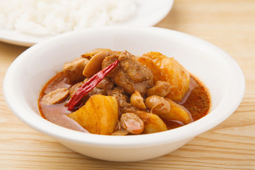 マッサマンカレー