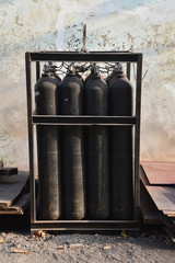 Gas tanks for steel industry