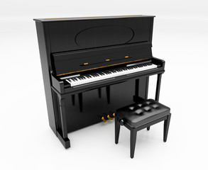 Upright piano © Supertrooper