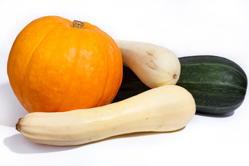 pumpkin and zucchini