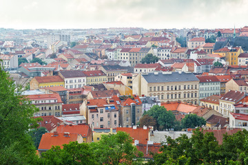 Fototapeta na wymiar Prague Zizkov district