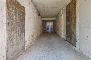 Obraz premium underpass in the old town