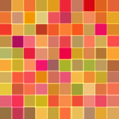 Abstract background with cubes of red color. Raster