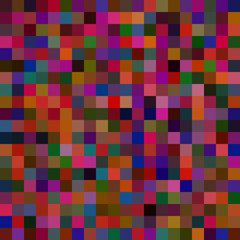 Dark background with squares. Raster.
