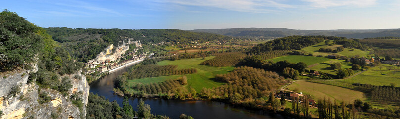 Vue sur la vallée