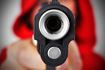 gangster with gun