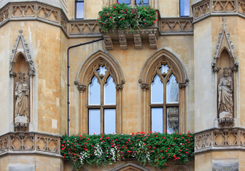 Obraz premium Westminster school - Dean' S Yard balcony