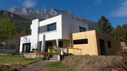 Extension en ossature bois