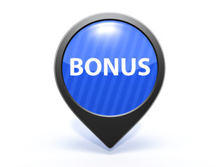 bonus pointer icon on white background