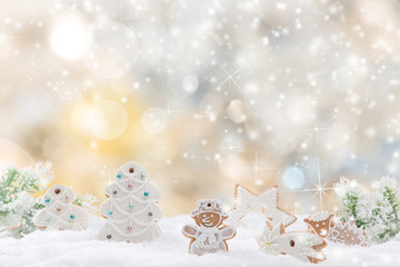 Abstract Christmas background