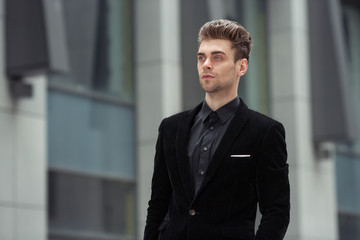 Portrait of a young businessman
