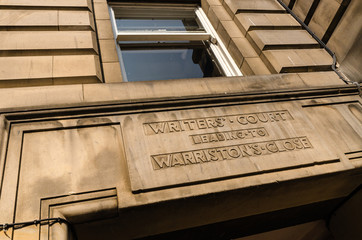 Obraz premium Warriston's close