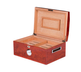 Opened humidor