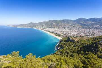 Obraz premium Mediterranean Sea - Alanya, Turkey