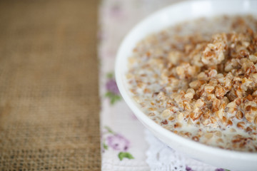 buckwheat with milk