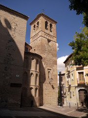Abside y campanario de Santo Domingo el Antiguo, Toledo, España