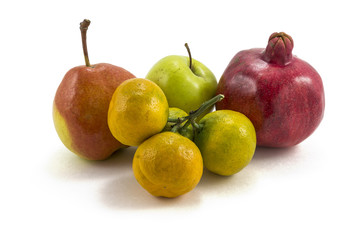 apple pear and mandarin garnet