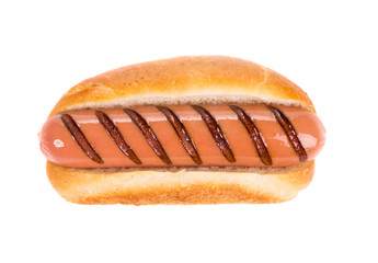 Grilled Hot dog.