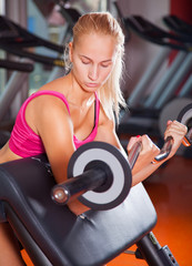 Fototapeta premium gym training