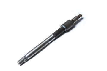  Axle shaft, drive shaft, half shaft close up