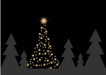 Obraz premium Weihnachtskarte