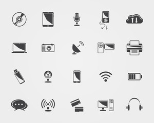 Vector  Technology icons
