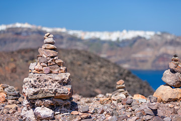 slide stones Santorini © pavantt
