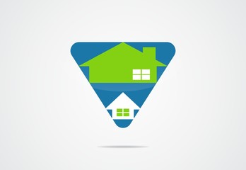 house, home, architecture , icon, vector, business logo design