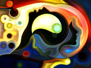 Kussenhoes Vivid Inner Paint © agsandrew
