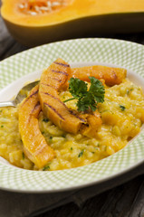 Risotto vom Butternusskürbis