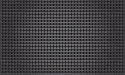 Naklejka premium abstract metal background with pattern - vector